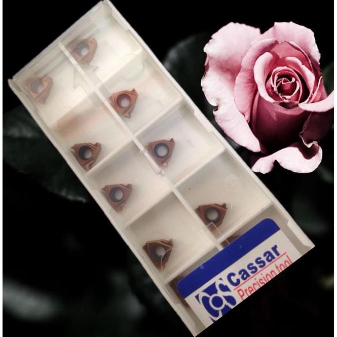 Cassar小孔螺纹刀片08IR A60 GR928/08IR A55/08IR 1.5ISO/1.0ISO