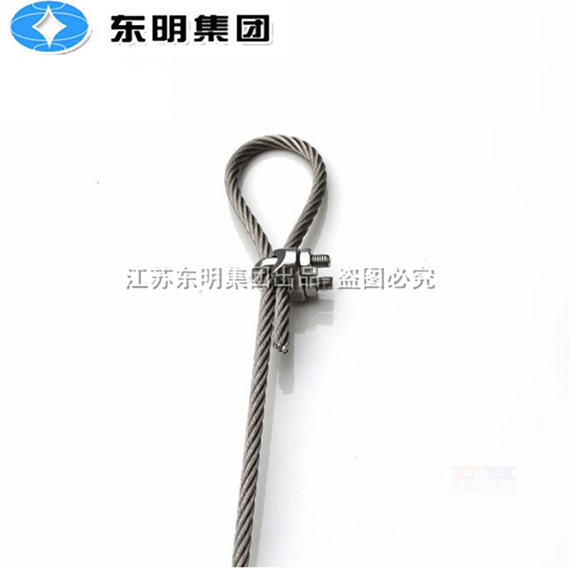 。东明316不锈钢钢丝绳夹头卡头U型夹钢丝夹M2-M14M16M18M20M24M3