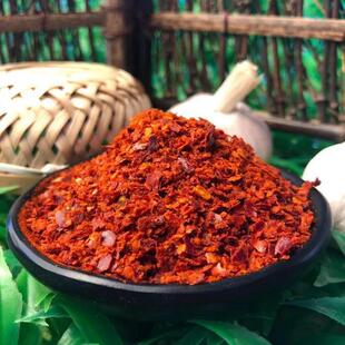 延边韩皮辣椒面肉厚籽少中辣500g朝族辣白菜料粗片咸菜料炸辣椒油