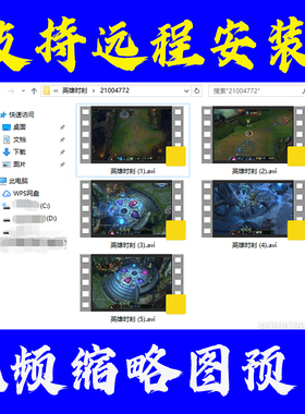 视频显示缩略图补丁mp4 mov flv mkv avi预览图像工具软件插件