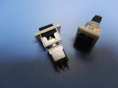 供进口原装 NKK EB-2011G 按钮开关 3A,125V 3脚 缝纫机按钮开关