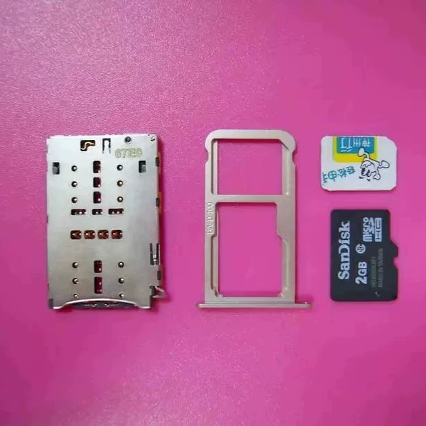 供应Foxconn 富士康 二合一 TF+ nano SIM 带卡托型 卡座 卡槽