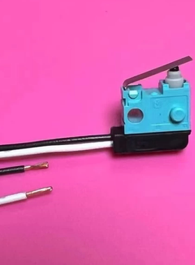 原装进口松下ASQ10237绿松石带线防水防尘防油微动开关门锁开关