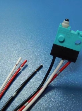 原装进口松下ASQ10610 绿松石小型防水密封微动开关 带线