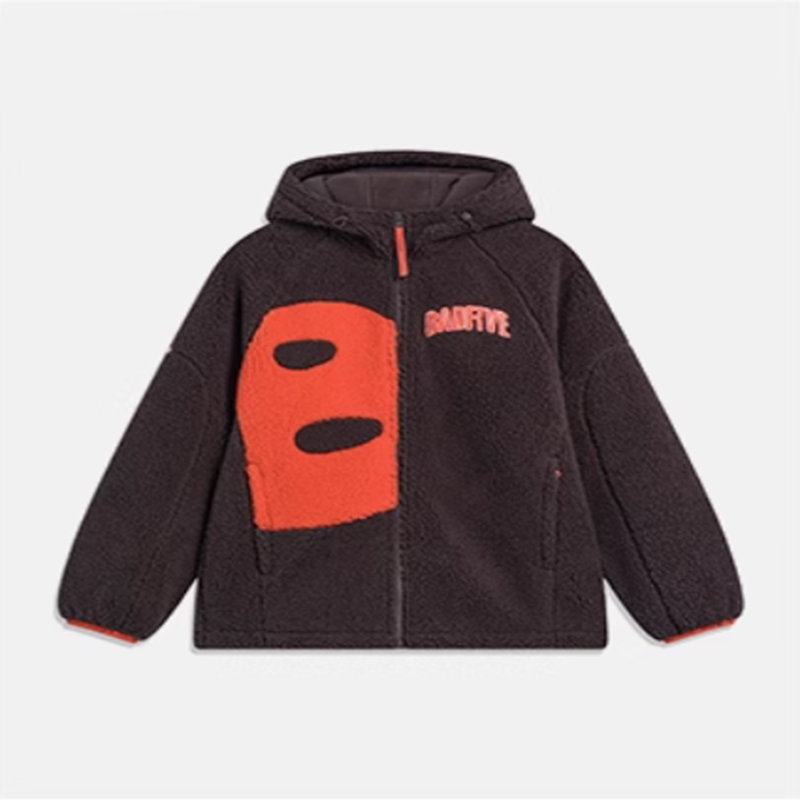 李宁风衣男冬季篮球系列时尚舒适保暖宽松休闲针织外套AFDT665-3