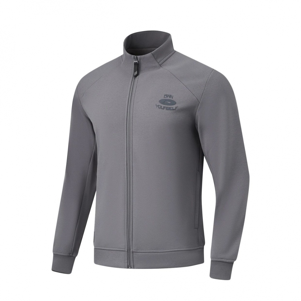 李宁立体裁剪开衫健身系列卫衣