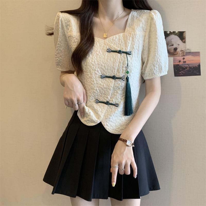 足疗女技师衣服减龄套装性感柔式足浴工作服制服旗袍国风气质工衣