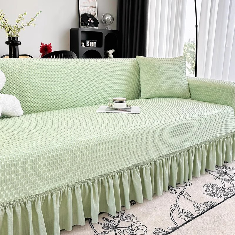 2025夏季冰丝质感全包沙发套！