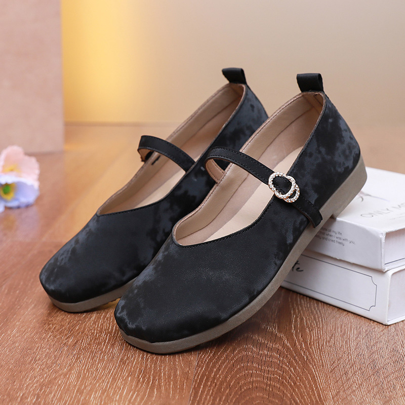 2025夏季新款老北京布鞋女一脚蹬