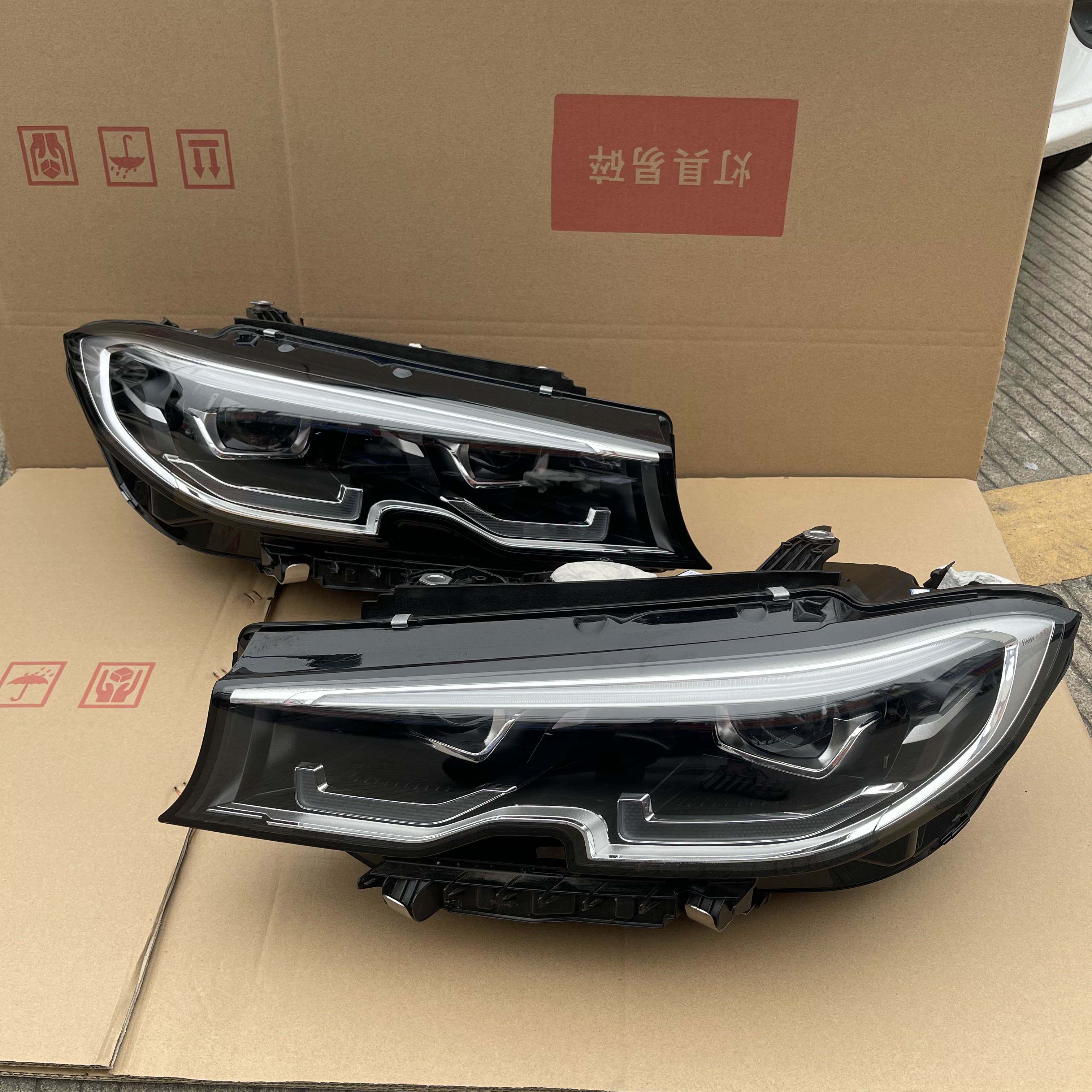 适用于19-22款宝马新3系g28大灯总成 原厂高配随动转向大灯拆车件