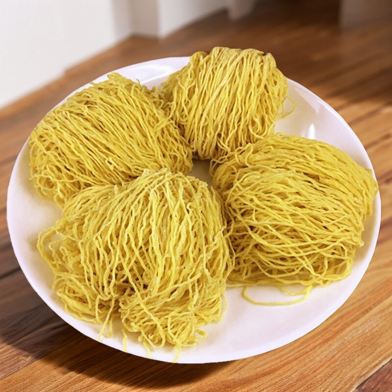 广式竹升面手工面条非油炸独立包装全蛋面整箱云吞面鸡蛋细面挂面