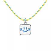 何方HEFANG编织笑脸沈月陈都灵同款 失笑新公益款 守护微笑曲奇项链