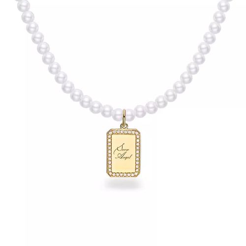 何方初雪告白项链女高级轻奢百搭