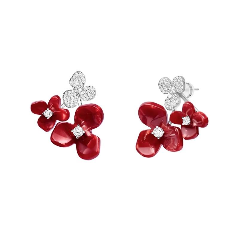 何方陈都灵耳环轻奢高级国风中式