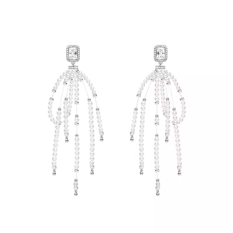 何方轻奢破碎星云耳环女赵今麦