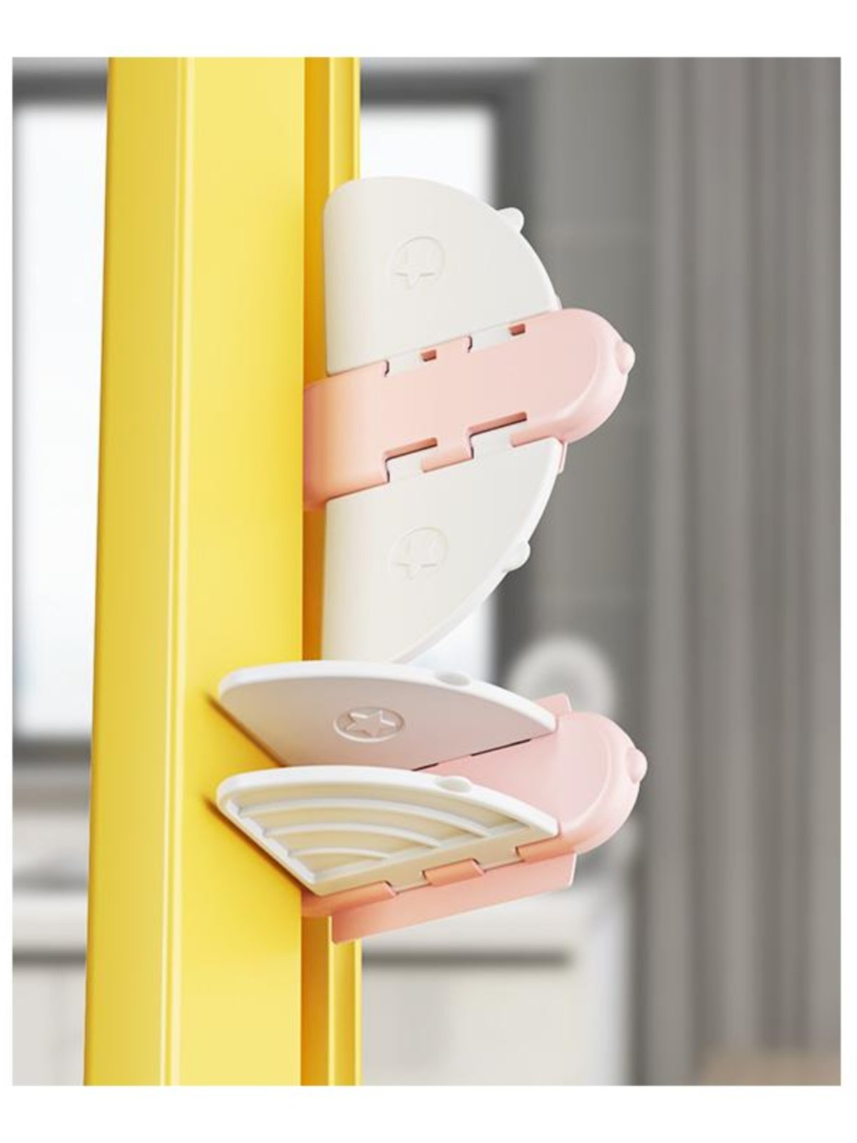 儿童窗户安锁宝宝移门移窗锁推拉门锁扣柜门平移拉门防开安锁