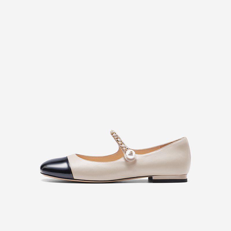 NineWest/玖熙玛丽珍鞋女平底