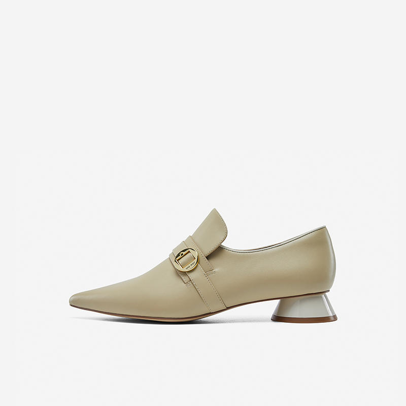 NineWest/玖熙深口单鞋女尖头