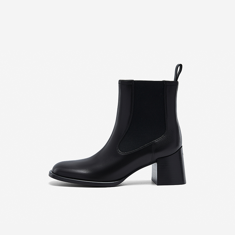 NineWest/玖熙切尔西靴显瘦气质