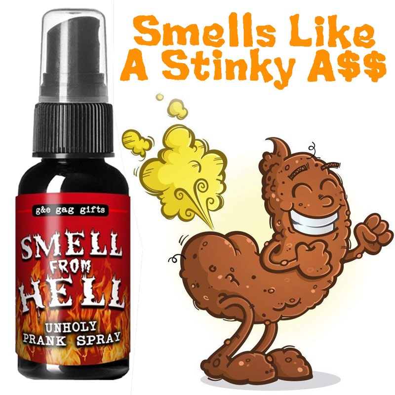 推荐30ml Novelties Liquid Fart Gag Prank Joke Spray Can Stin