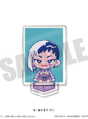 限购五件预订 MENEGI 石纪元 Q版ID风 迷你立牌摆件 2弹 W02602