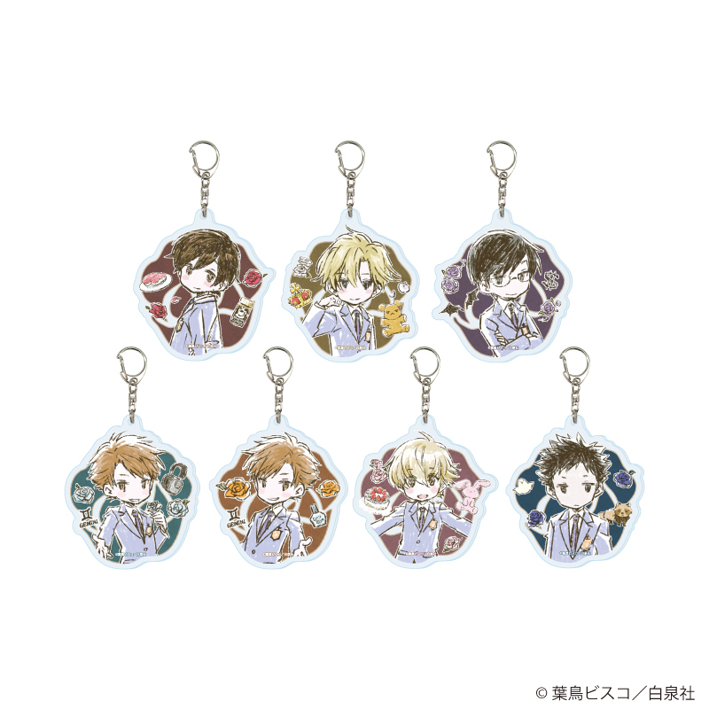 预定定金 A3 樱兰高校男公关部 制服ver Q版挂件立牌 M07预定预售