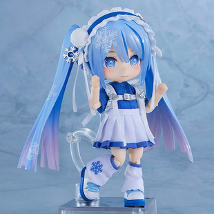 预定 初音未来 MIKU 粘土娃 雪未来 Yukiiro Pop Ver Q版