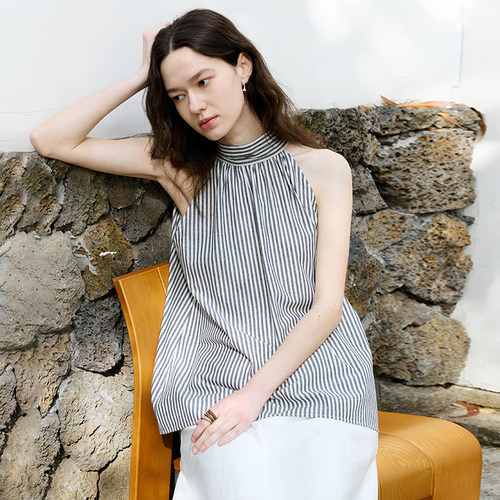 NONRESTRAIN法式设计感背心小衫