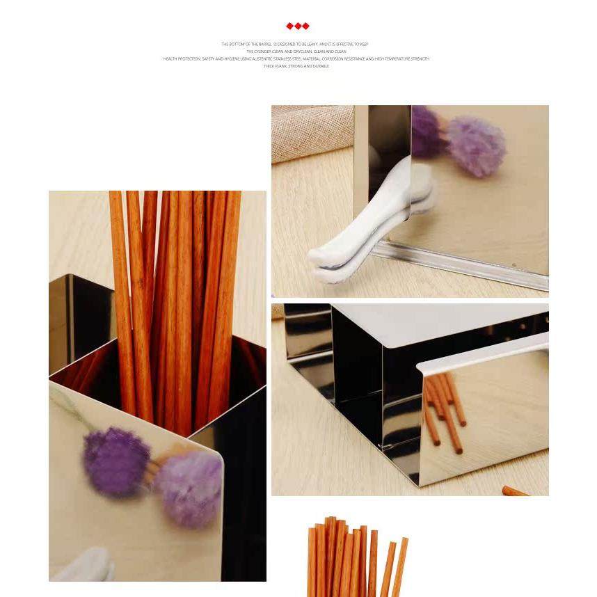 不锈钢方形筷子筒架筷盒餐厅沥水筷子桶筷子大排档筷子勺子收纳盒,3C数码配件,USB多功能数码宝,淘宝优惠券,粉丝福利购,淘宝优惠卷