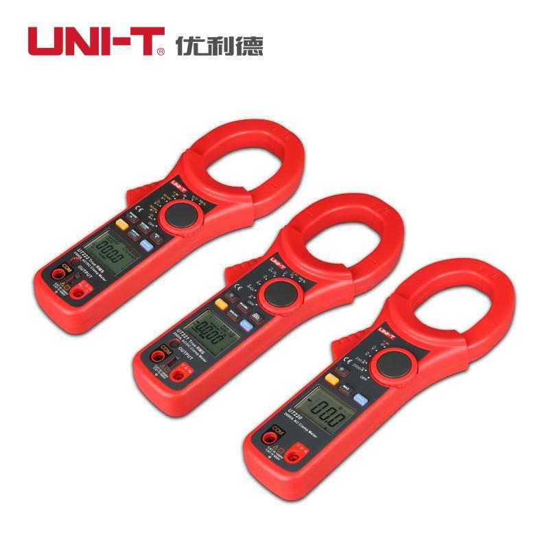 优利德UT220/221/数字钳形表万用表数显式交流电流表能表