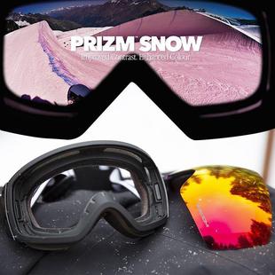 Oakley欧克利雪镜男Flight Deck飞行LINE MINER岩矿替换滑雪镜片