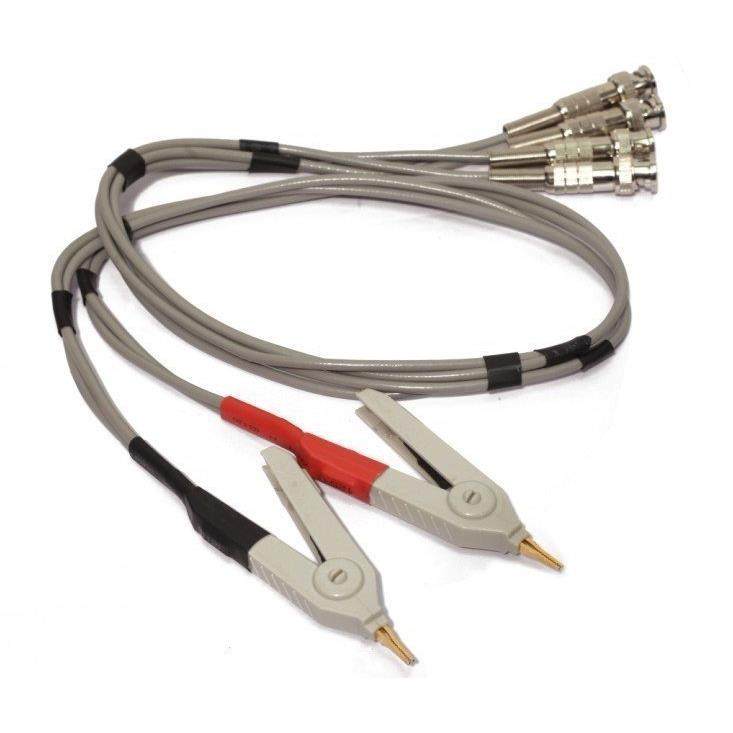 通用电桥 米色线四端DNC头电桥测试线 LCR数字电桥测试夹 电桥夹