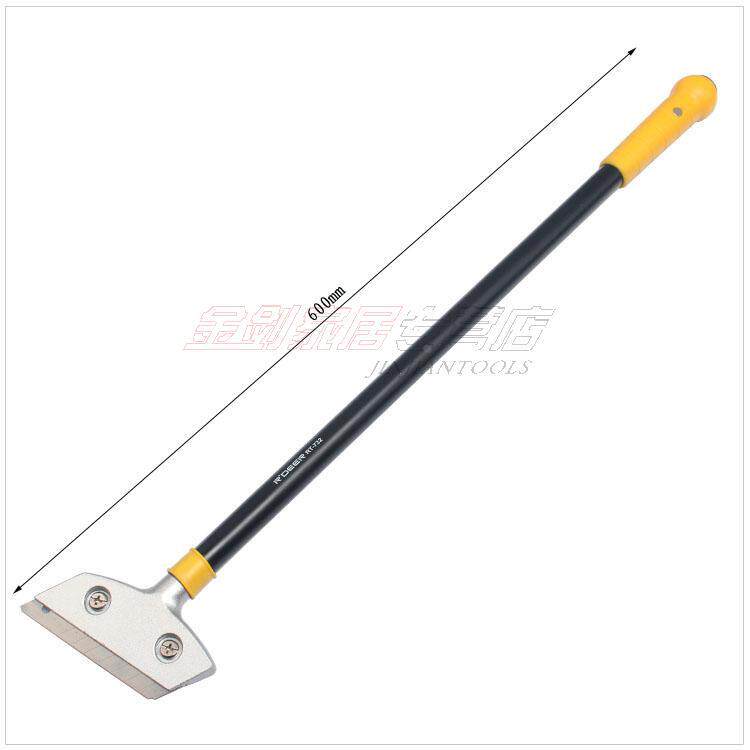 飞鹿工具 特长柄钢管清洁铲 刮刀  玻璃清洁刀 铲 地板铲