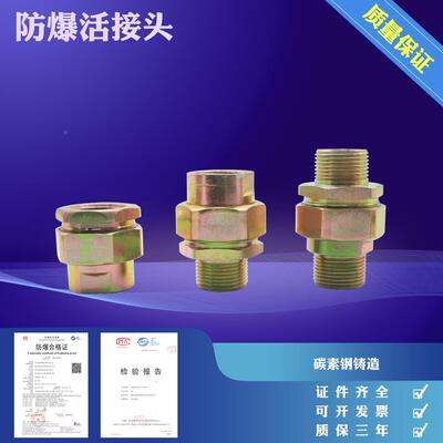 防爆活接头 BHJ 连接管接头 防爆管接头 接头 活动接头挠性连接头