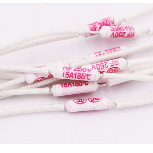 。老款电饭煲通用电饭锅熔断陶瓷温度保险丝大功率加长15A185度25