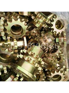 链轮齿轮3 4 5 6分06C08B10A12A16A20A24A28A32A40A订做链轮台轮