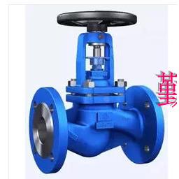 WJ41H-16C不锈钢高温蒸汽导热油波纹管截止阀 德标铸钢法兰截止阀