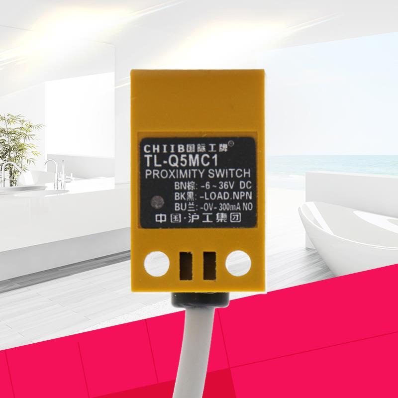 TL-Q5MY2方形感应沪工电感式接 近开关220V交流二线常闭传感器380