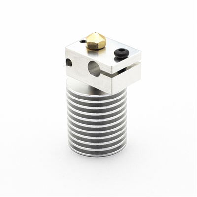 。VORON0.1挤出E3DV6热端 孔位匹配龙替代配件 双金属喉管 三孔喷