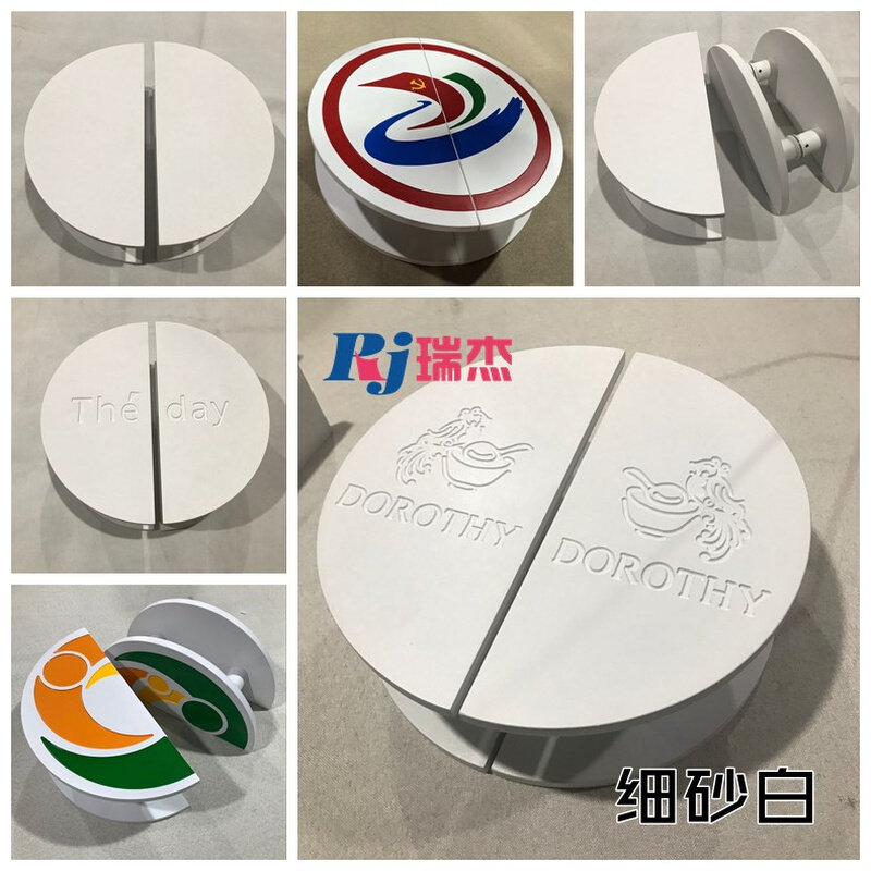 。简约半圆形钢化玻璃大门拉手定制实木门把手白色酒店门面拉手现