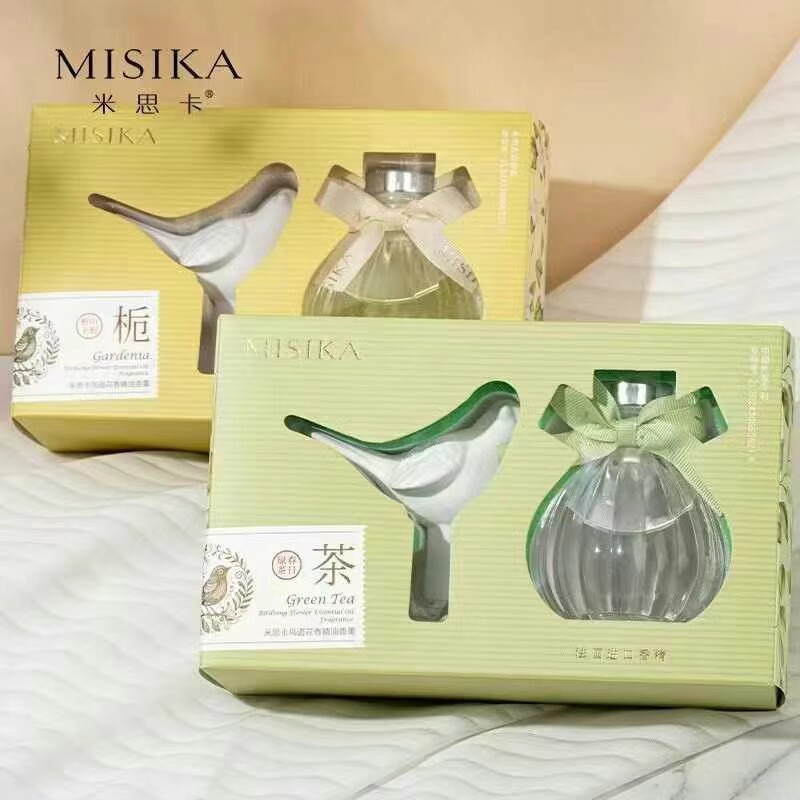 米思卡鸟语花香精油香薰山野栀子无火香薰久留香清香春日绿茶栀茶