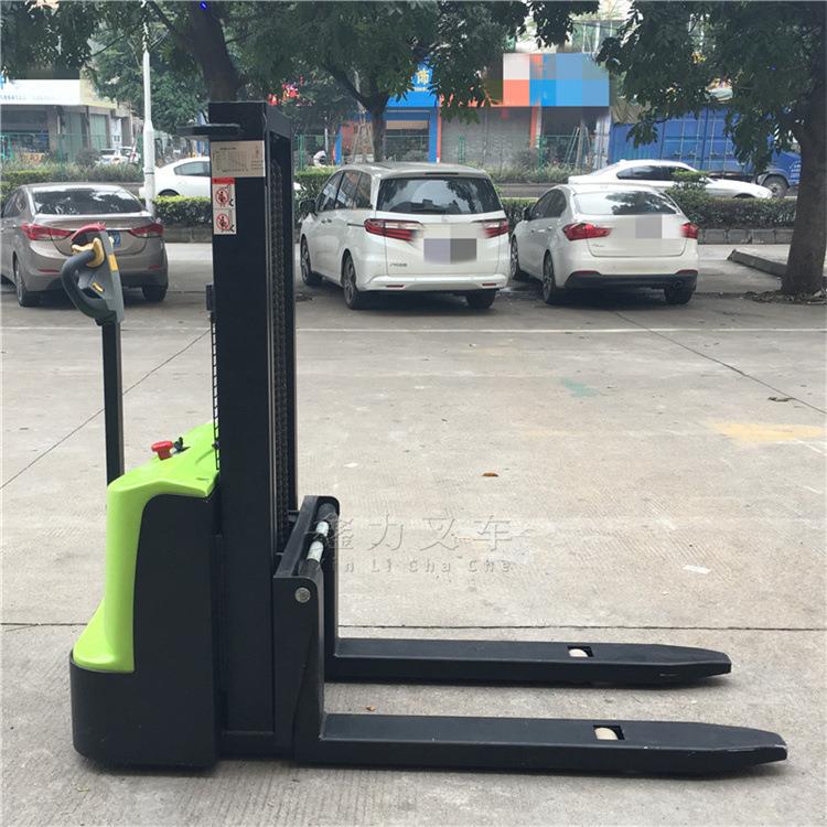 特价步行式全电动堆高车电动叉车1.2吨1.5吨轻型仓库液压电瓶叉车