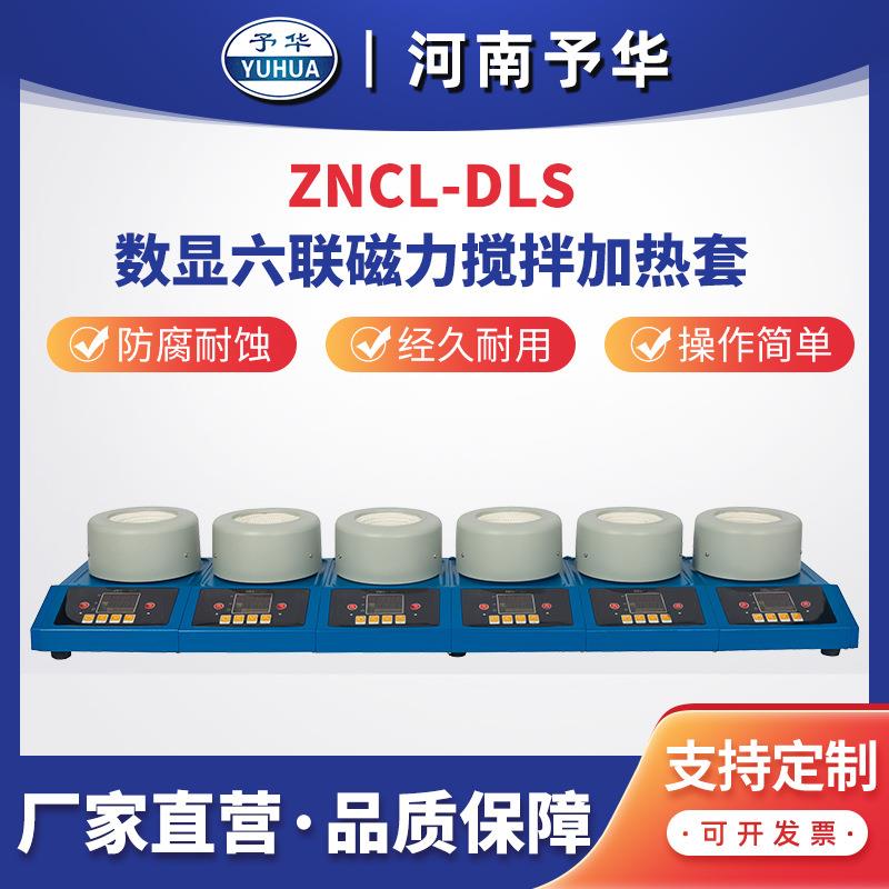 ZNCL-DLS(六联)智能数显多联磁力搅拌电热套厂家