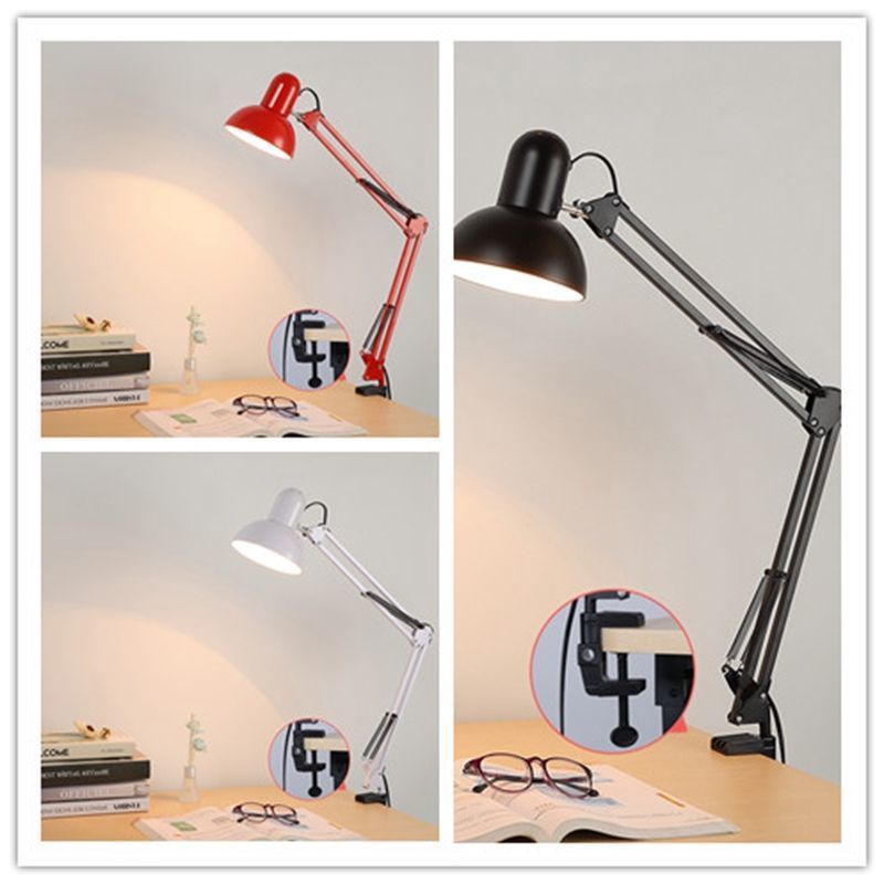 LED长臂37cm折叠台灯夹子学习工作美甲美睫维修绘画纹身纹绣
