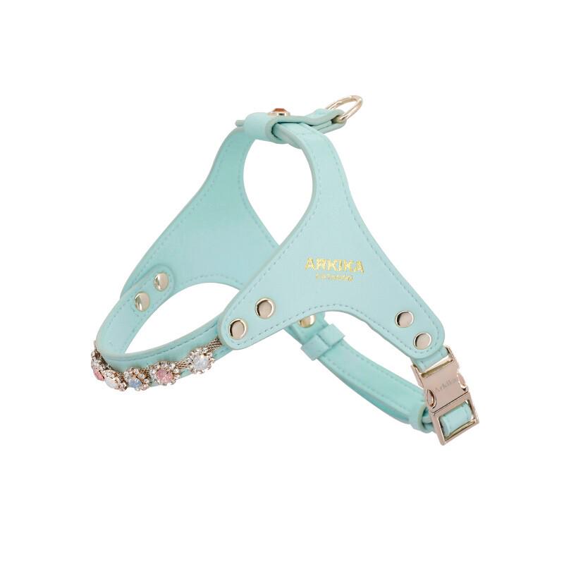 网红小型犬狗狗牵引绳胸背式约克夏茶杯泰迪宠物arkika外出遛狗绳