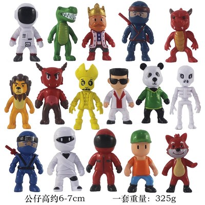 新品 寸跌跌撞撞蛋糕摆件16款袋装