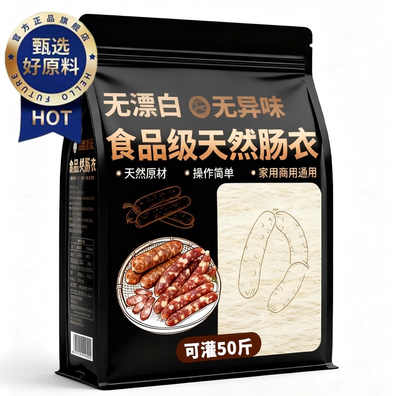 天然猪肠衣食品级官方旗舰店