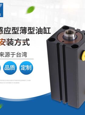 卧式薄型磁型油缸SD模具方形磁型油缸工程液压油缸设备定制