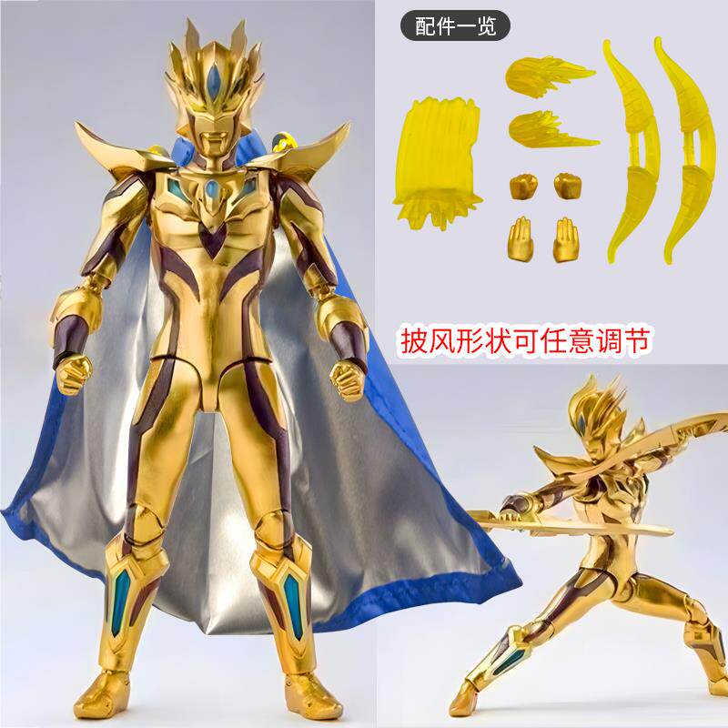 SHF ULTIMATE SHINING ZERO 골드 글로리 제로 슈퍼 이동식 울트라 피규어 어린이 장난감 선물