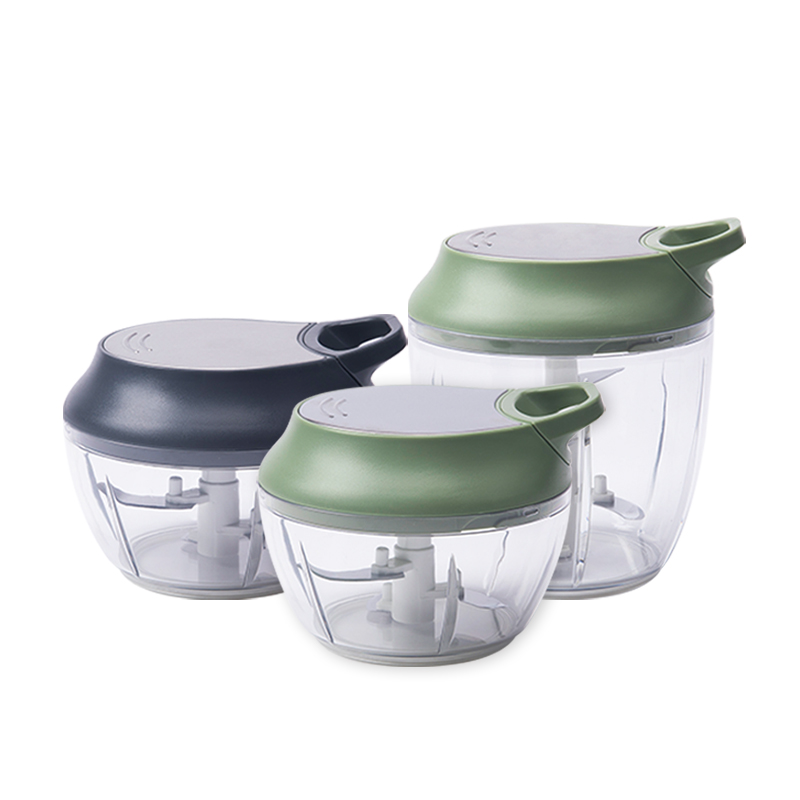 卡罗特手动搅碎机拉蒜器捣蒜泥神器蒜泥捣碎器搅蒜器家用小绞肉机